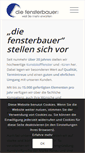 Mobile Screenshot of die-fensterbauer.com